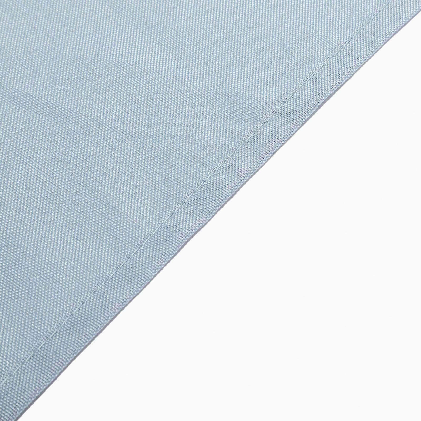 Polyester Square 90"x90" Tablecloth Dusty Blue - Wrinkle-Resistant & Durable Table Cover