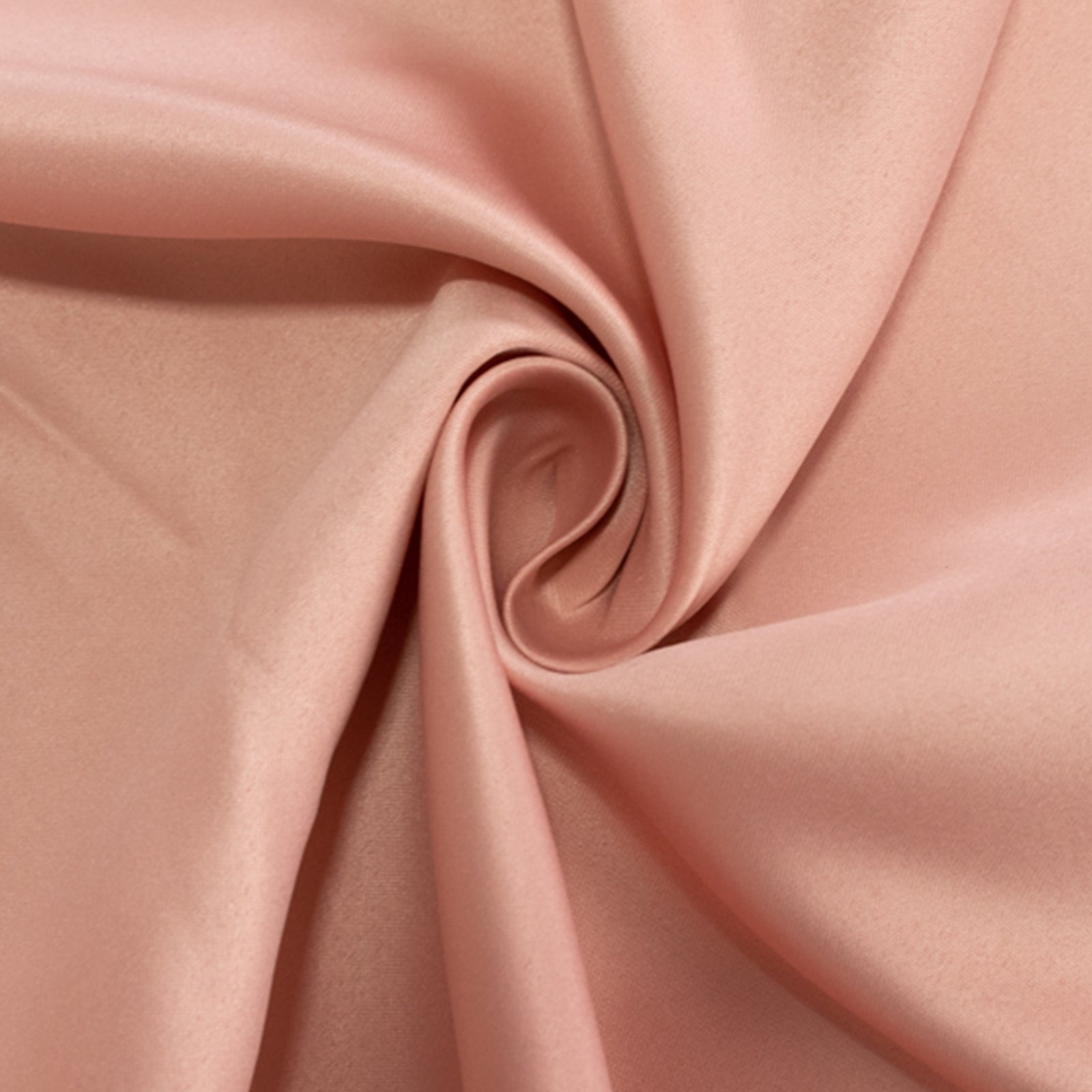 Lamour Satin 60"x126" Rectangle Tablecloth Dusty Rose - Soft & Silk-Like Table Cover