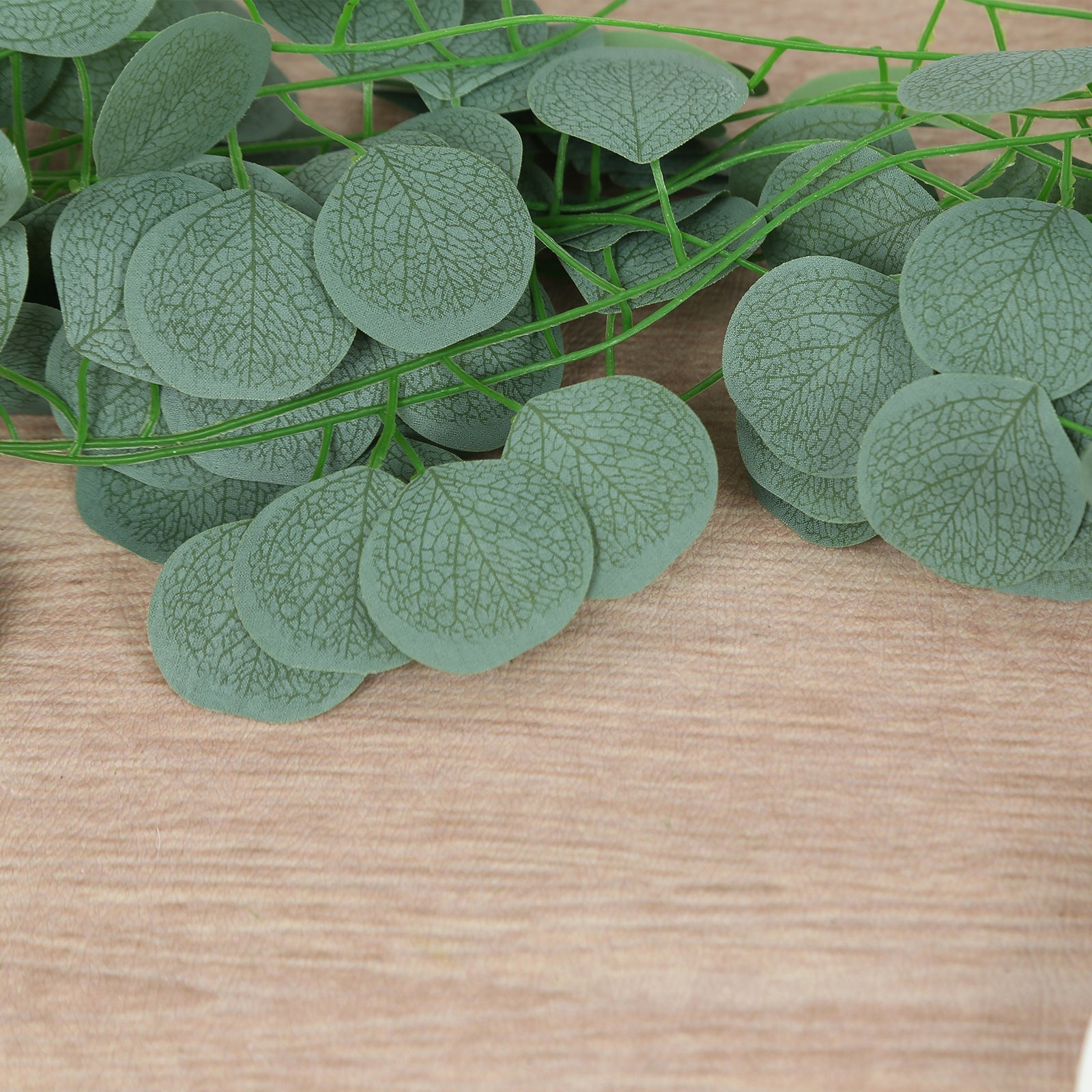 12 Pack Artificial Eucalyptus Leaves Garland, 6.5ft Silk Hanging Vines for Wedding, Party and Wall Decor