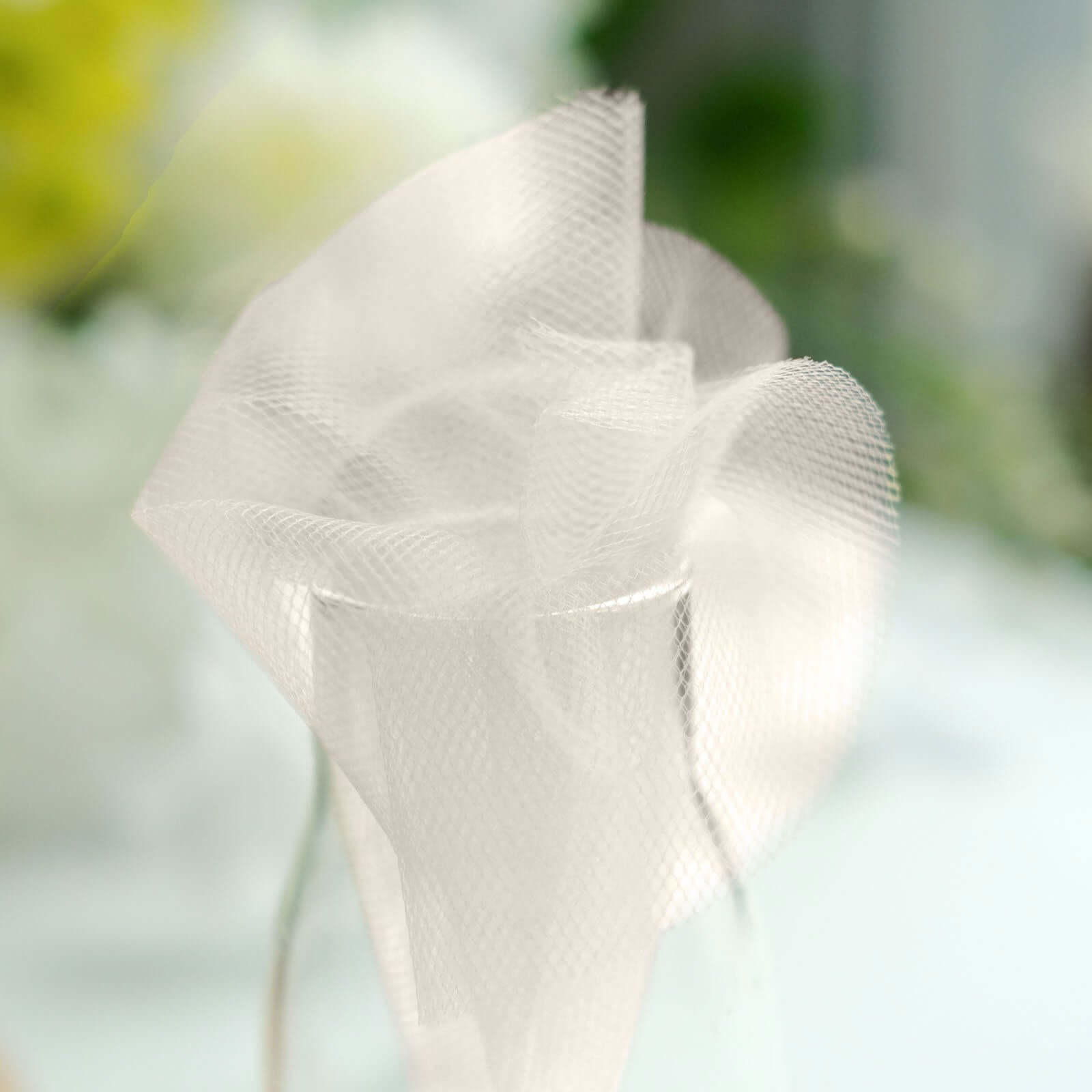 25 Pack 9" Taupe Sheer Nylon Tulle Circles Favor Wrap Craft Fabric, DIY Candy Favor Wraps