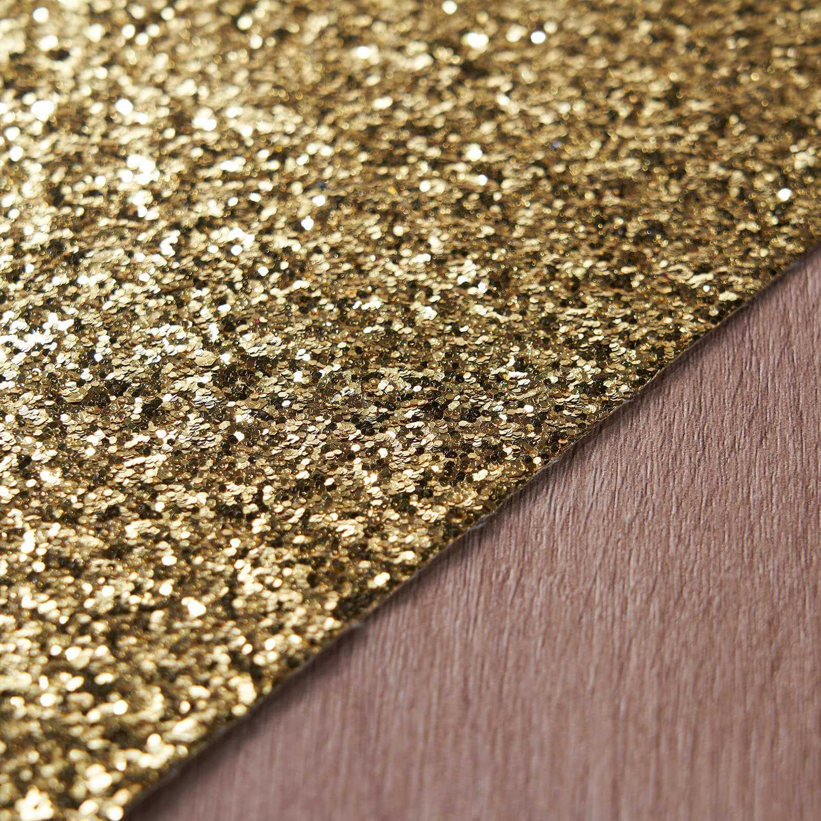 6-Pack Placemats Glitter Design Champagne Sparkle Rectangle - Non-Slip Decorative Dining Table Mats 12"x18"