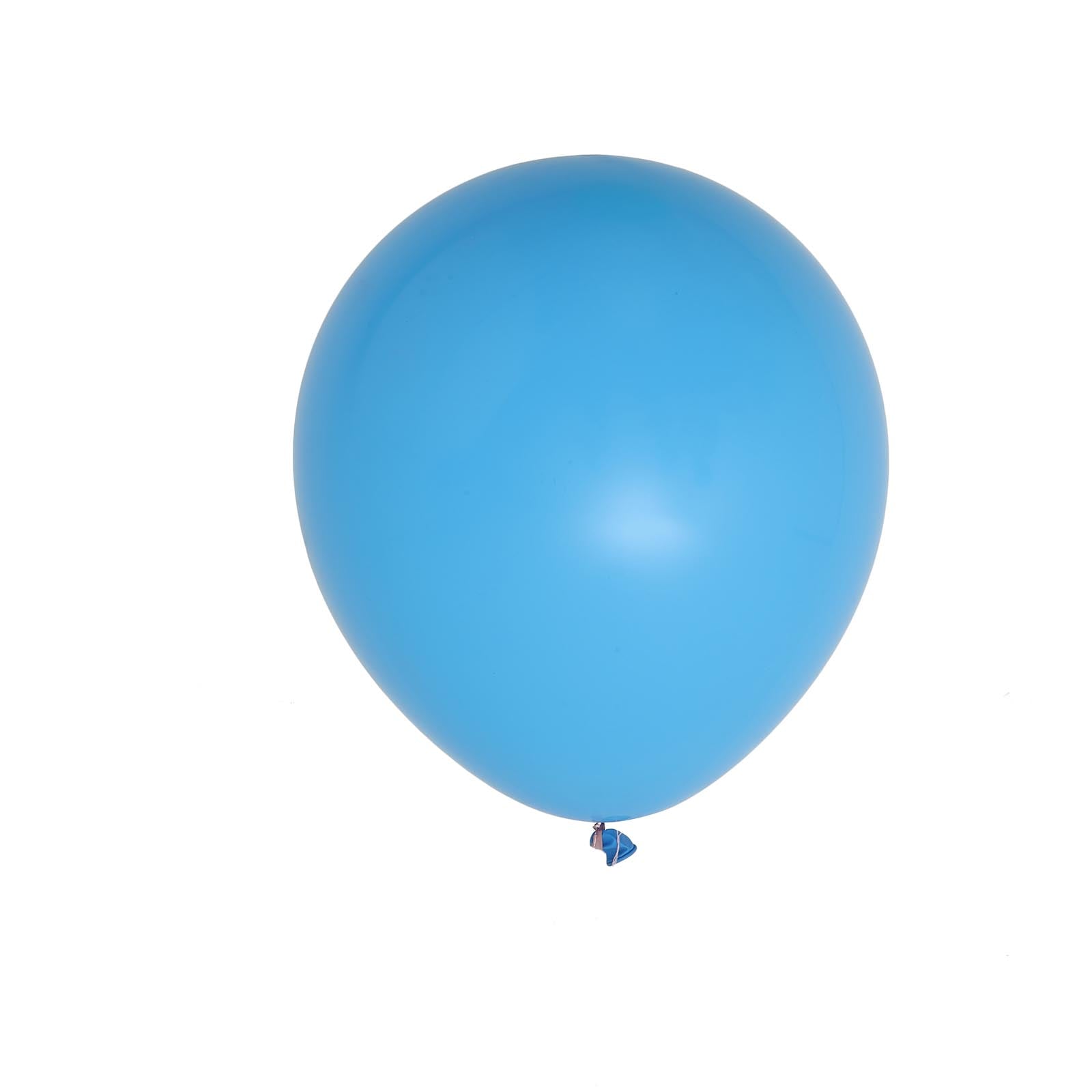 10 Pack 18" Matte Pastel Light Blue Helium or Air Latex Party Balloons