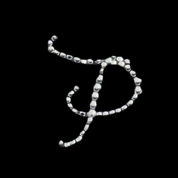 12 Pack 1.5" Clear Rhinestone Monogram Letter Jewel Sticker Self Adhesive DIY Diamond Decor - P