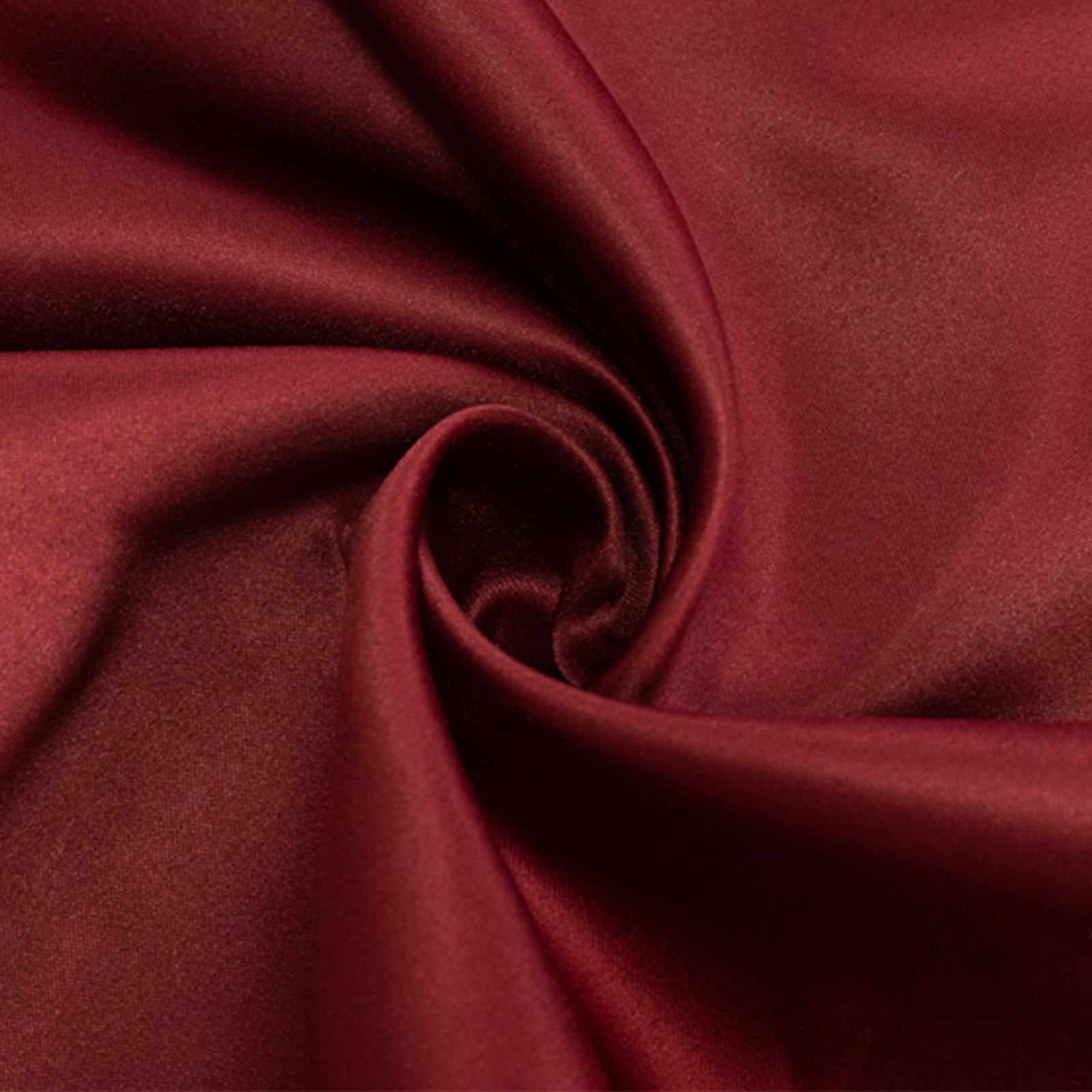 Lamour Satin 60"x126" Rectangle Tablecloth Burgundy - Soft & Silk-Like Table Cover