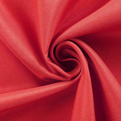 Polyester 90"x90" Table Overlay Square Tablecloth Red - Wrinkle-Resistant & Durable Table Cover