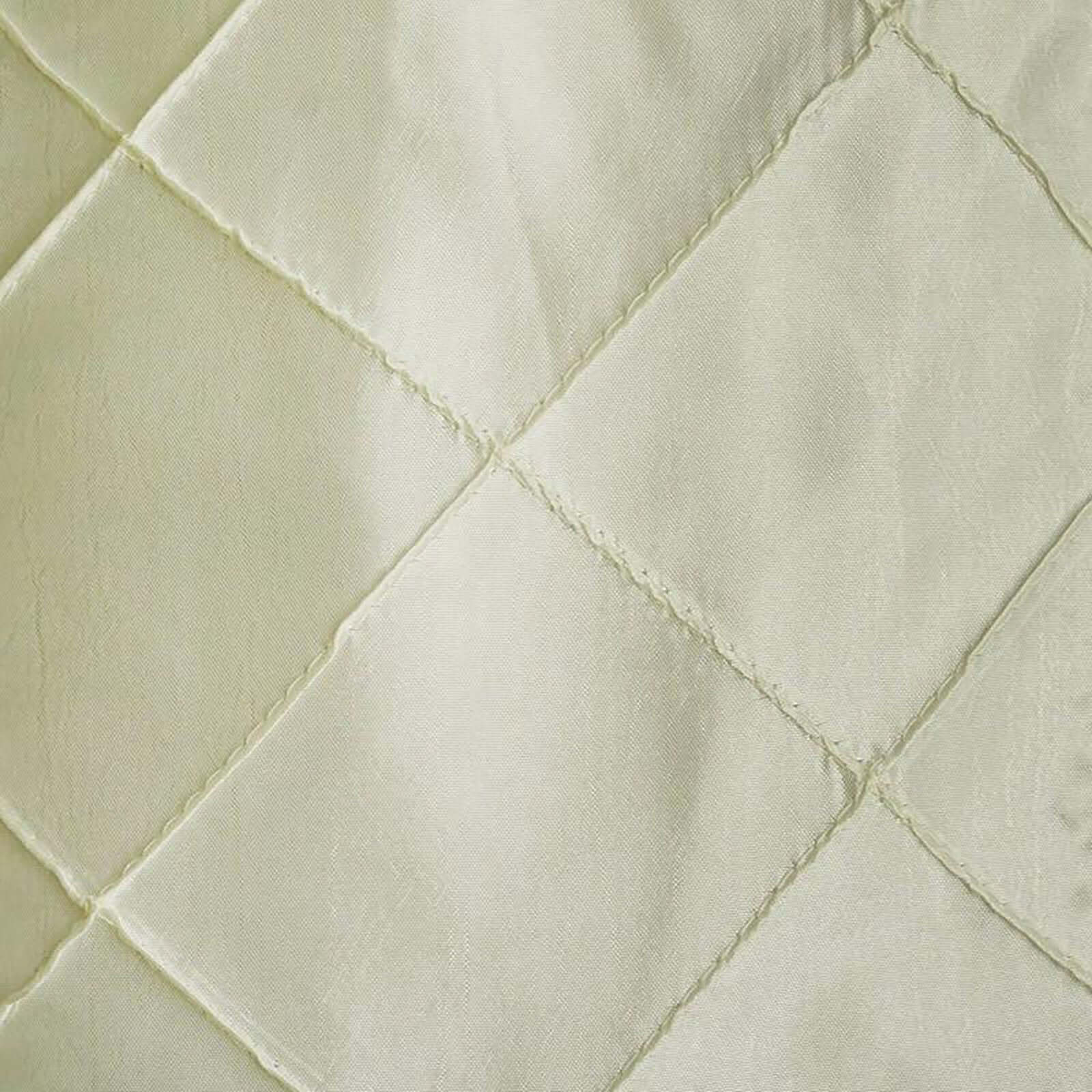 5 Pack 7"x106" Ivory Pintuck Chair Sashes