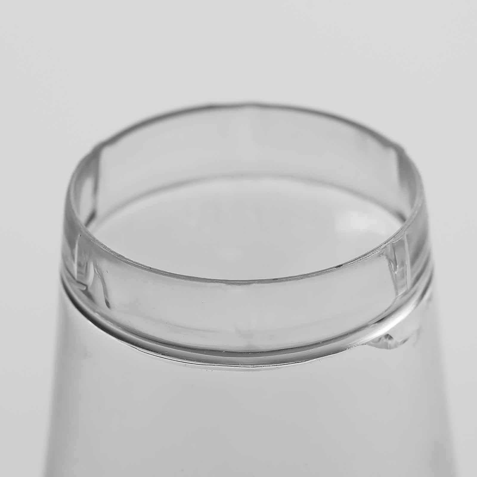 50-Pack Plastic Shot Glasses Clear - Reliable Disposable Drinkware for Shooters 2oz