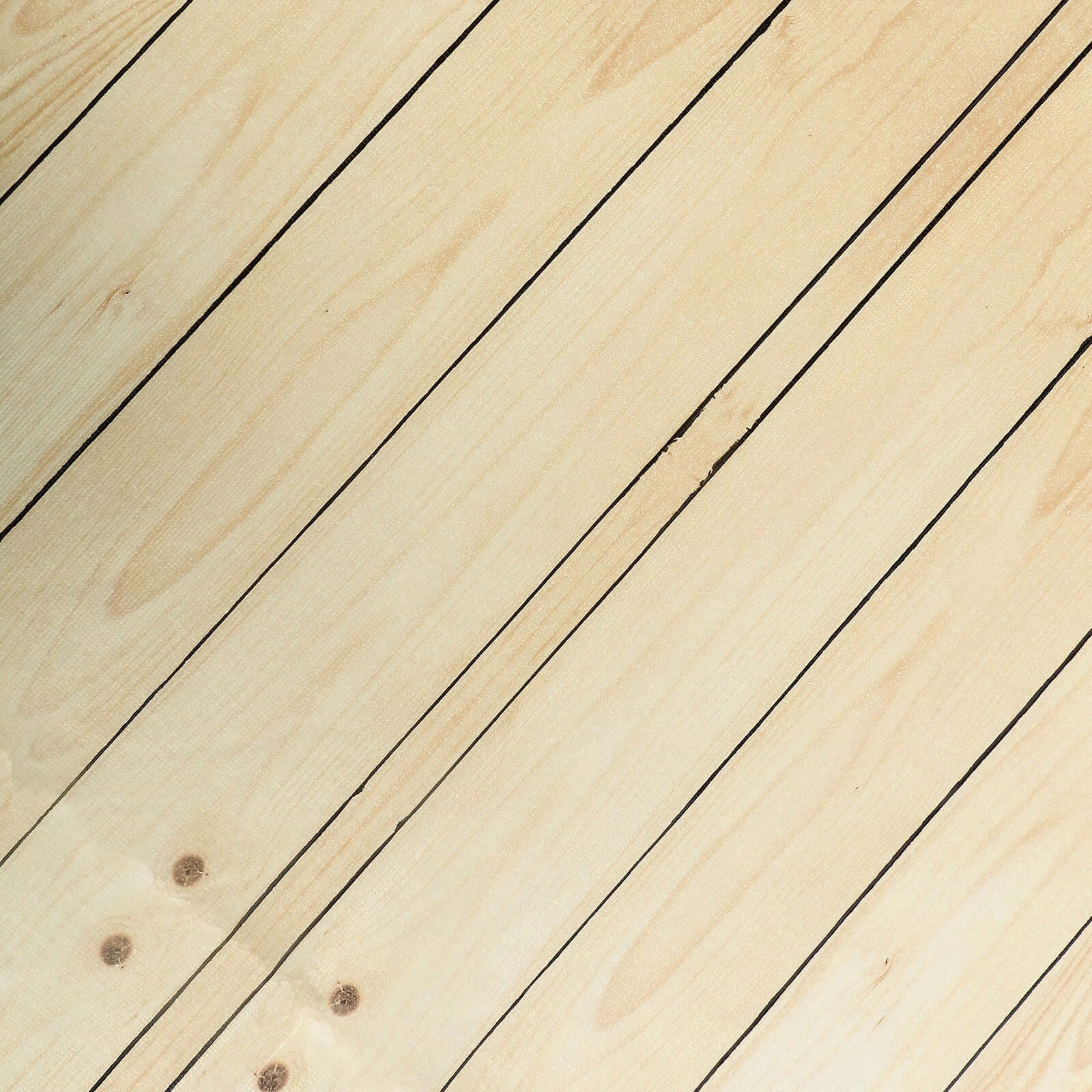 Plastic Table Cover Natural Rectangle with Rustic Wooden Print - Durable PVC Disposable Tablecloth 52"x108"
