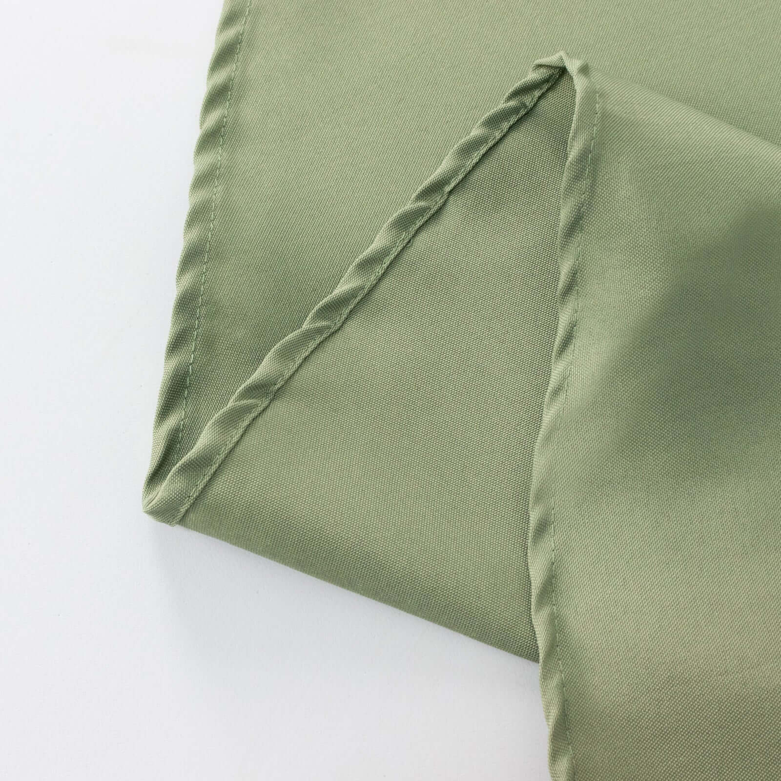 Premium Polyester 90" Round Tablecloth Dusty Sage Green - Stain and Wrinkle-Resistant Design with 220GSM Thickness Table Cover