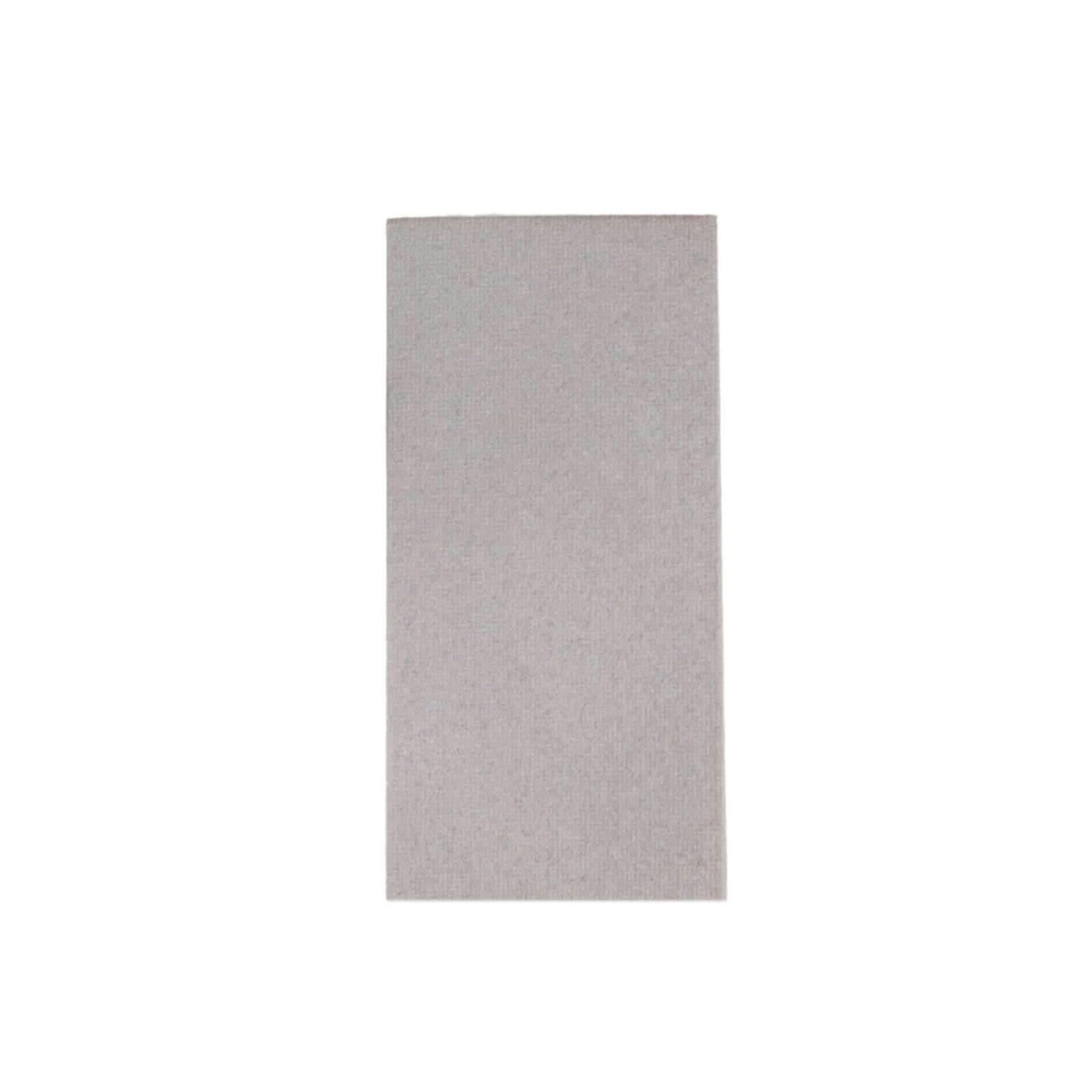 20-Pack Paper Linen-Like Napkins Silver - Disposable Hygienic Airlaid Guest Towels 8.5"x4"