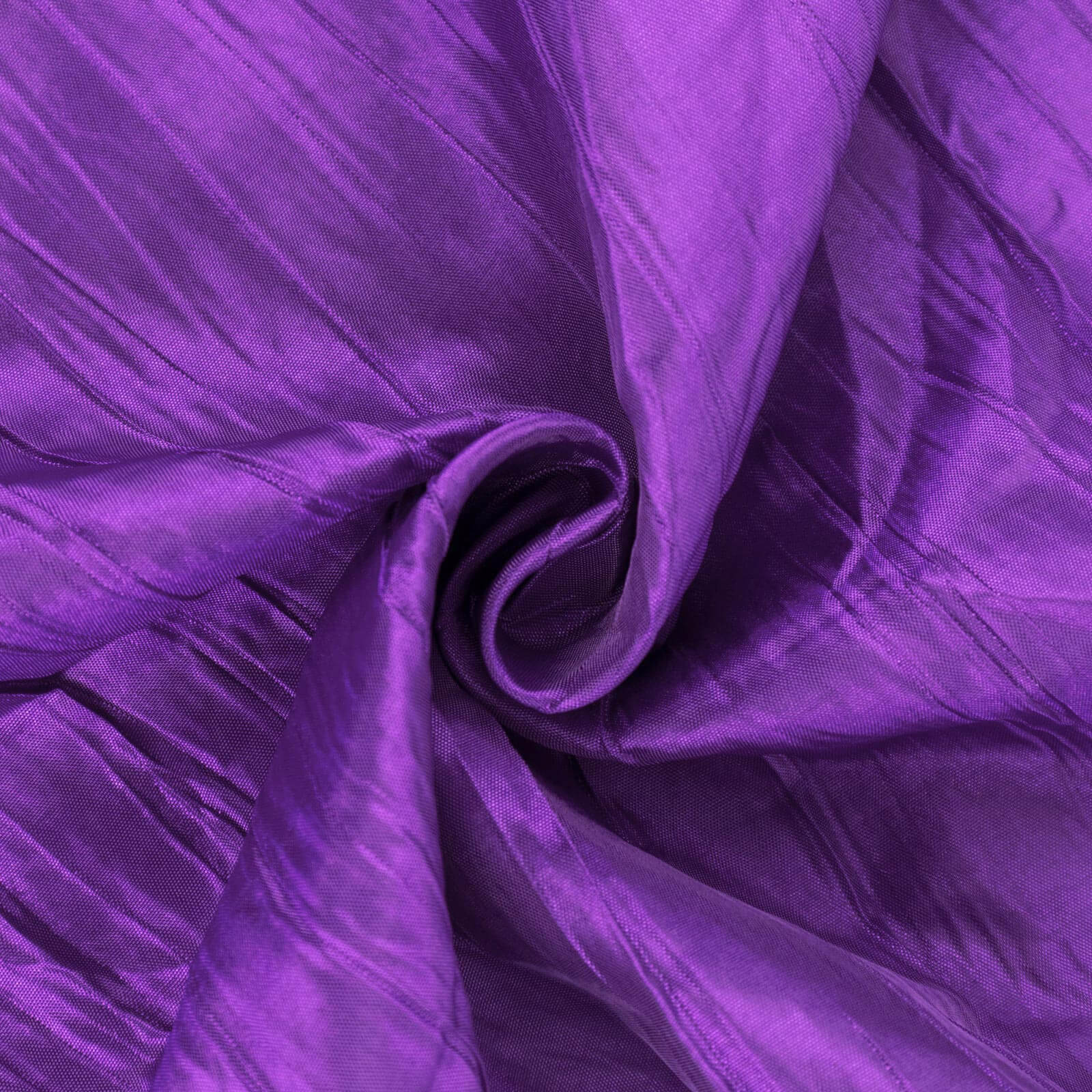 54"x10 Yards Purple Accordion Crinkle Taffeta Fabric Bolt