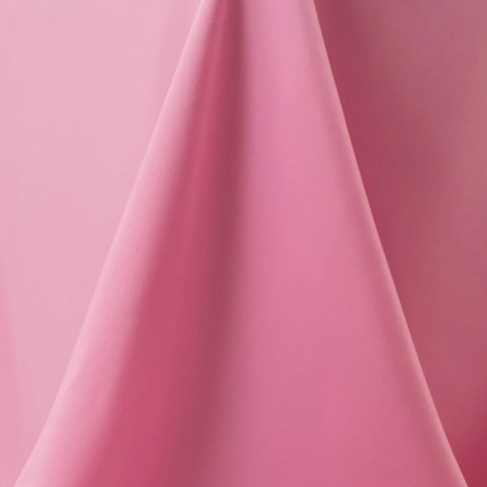 Premium Polyester 90" Round Tablecloth Pink - Stain and Wrinkle-Resistant Design with 220GSM Thickness Table Cover