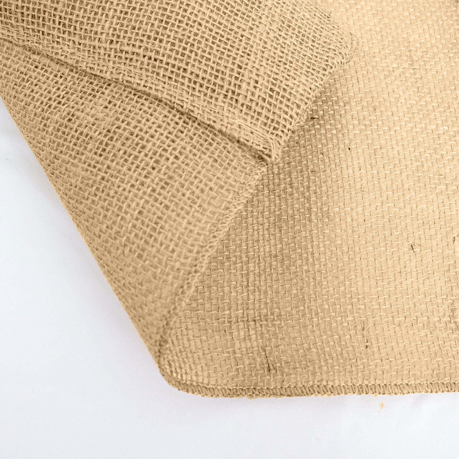 8ftx8ft Natural Jute Faux Burlap Event Curtain Drapes With Rod Pockets, Rustic Photography Backdrop Event Panel