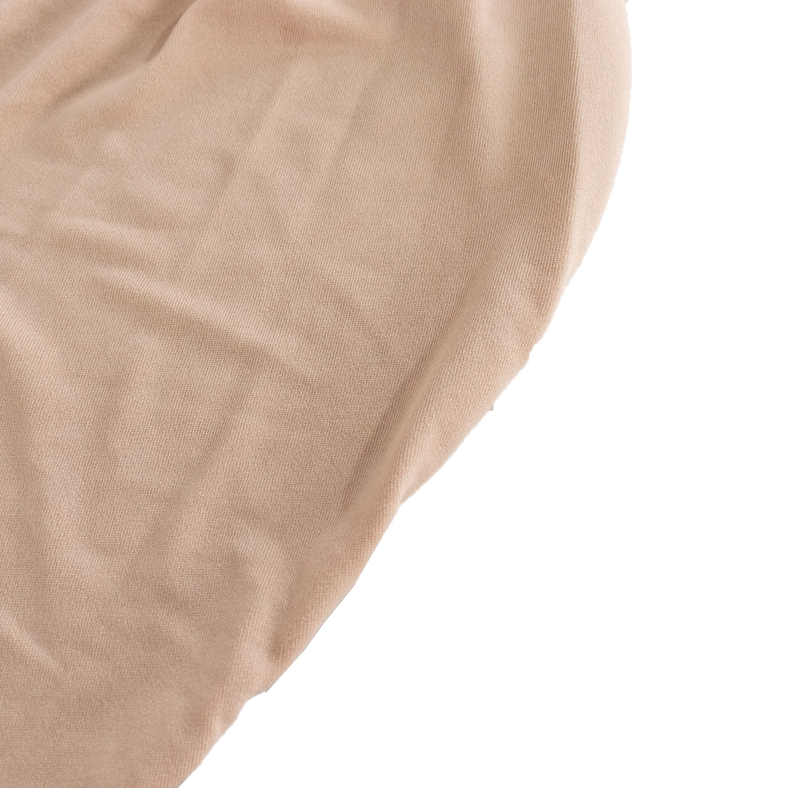 Spandex 24"-32" Round Cocktail Table Cover Nude - Easy to Maintain Stretch Fitted Highboy Tablecloth