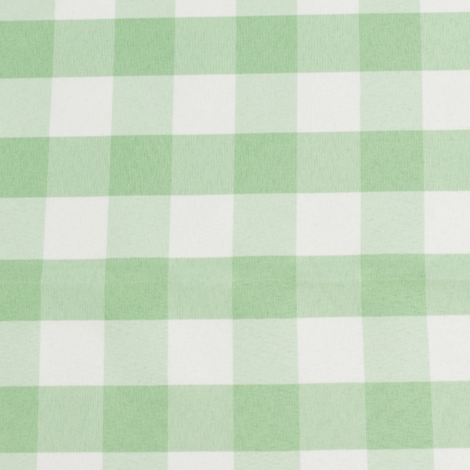 Polyester 120" Round Tablecloth White/Sage Green Seamless - Checkered Buffalo Plaid Table Cover