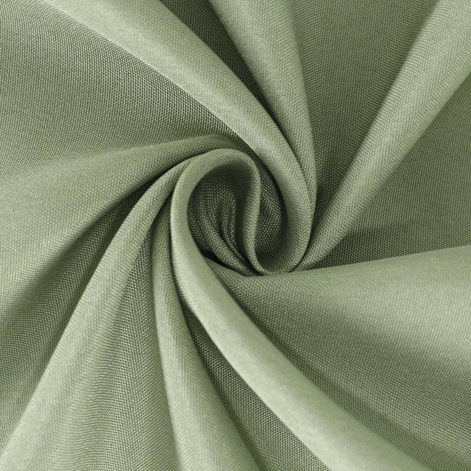 Polyester Square 90"x90" Tablecloth Dusty Sage Green - Wrinkle-Resistant & Durable Table Cover