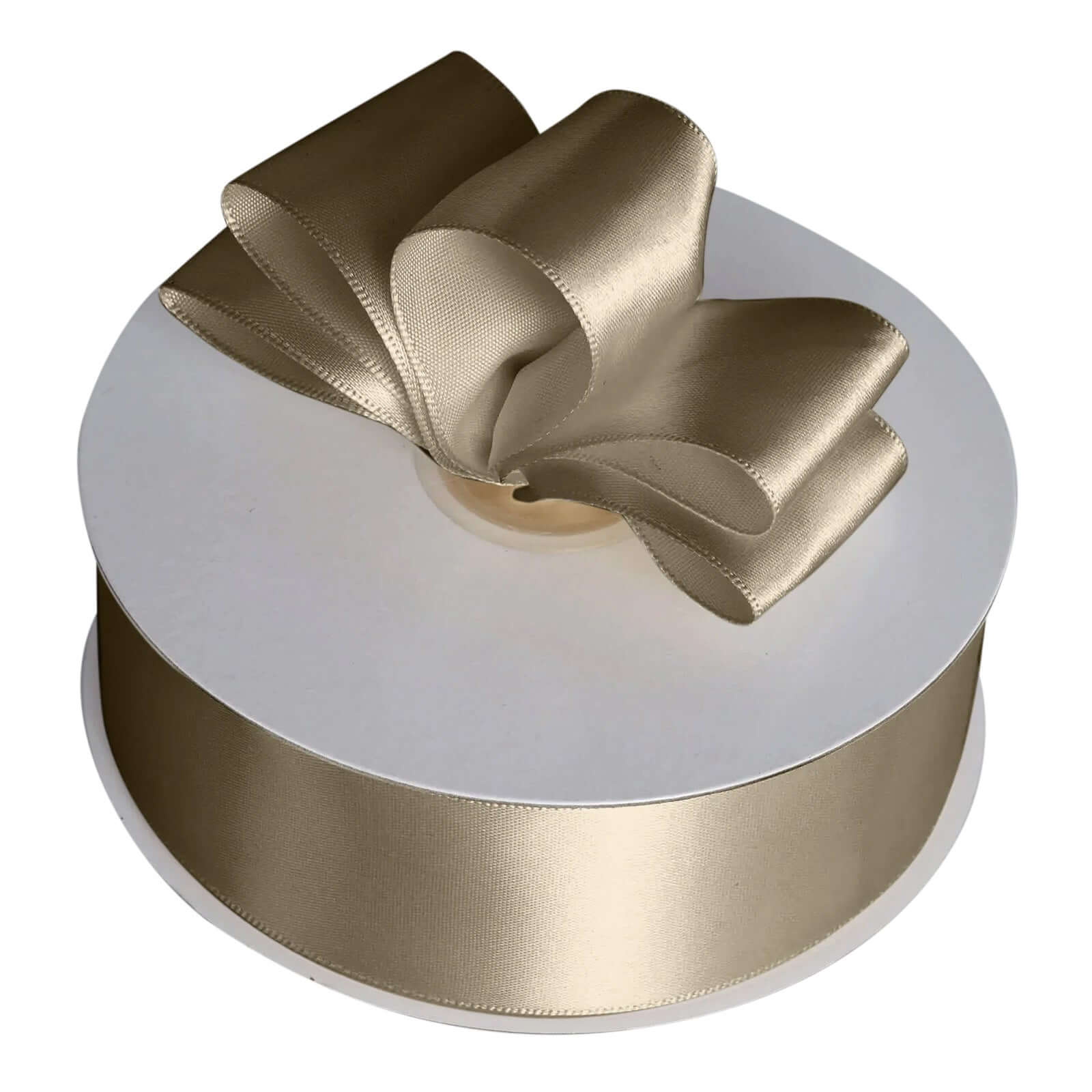 50 Yards 1.5" Dusty Sage Green Single Face Decorative Satin Ribbon