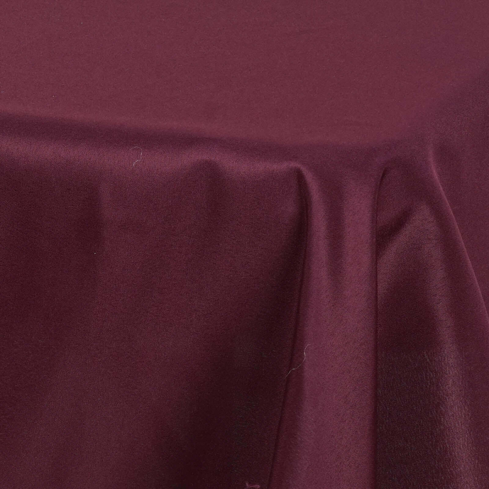 Polyester Square 54"x54" Tablecloth Burgundy - Wrinkle-Resistant & Durable Table Cover
