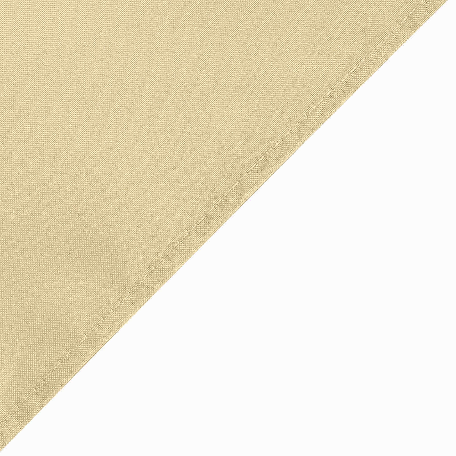Polyester Square 70"x70" Tablecloth Champagne - Wrinkle-Resistant & Durable Table Cover