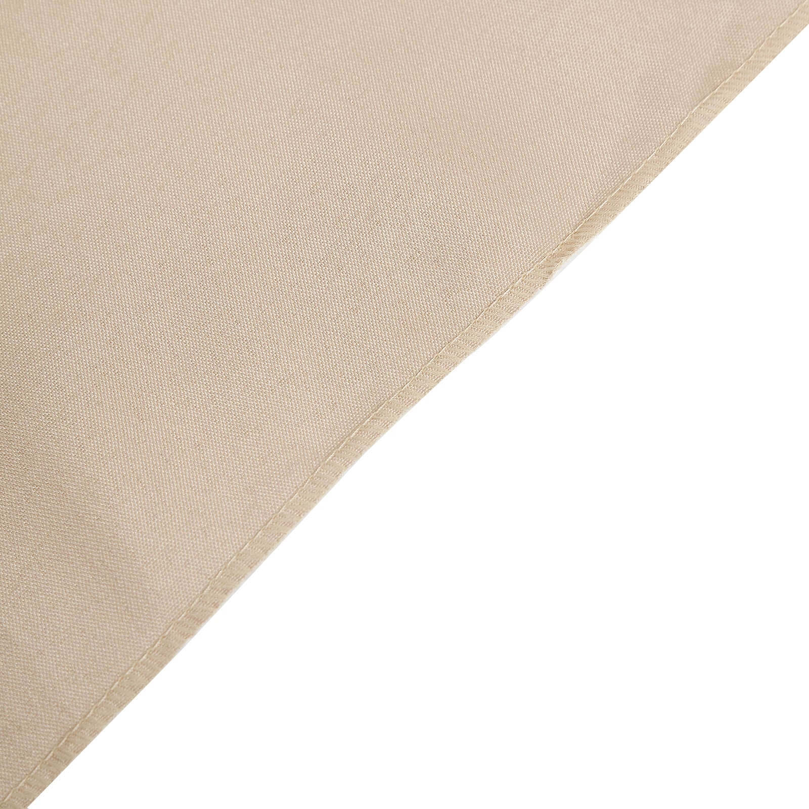 Polyester Slip On Folding Chair Covers Nude - Stain-Resistant Reusable Durable Fabric