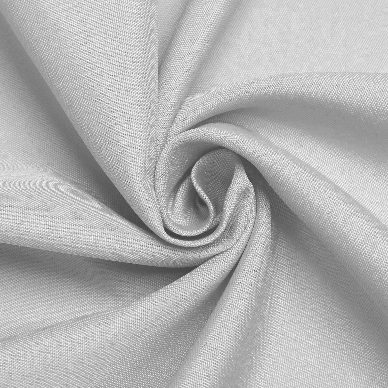 Polyester Square 54"x54" Tablecloth Silver - Wrinkle-Resistant & Durable Table Cover