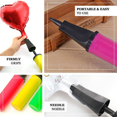 11" Pump Up The Fun Compactable Balloon Hand Pump Balloon Inflator