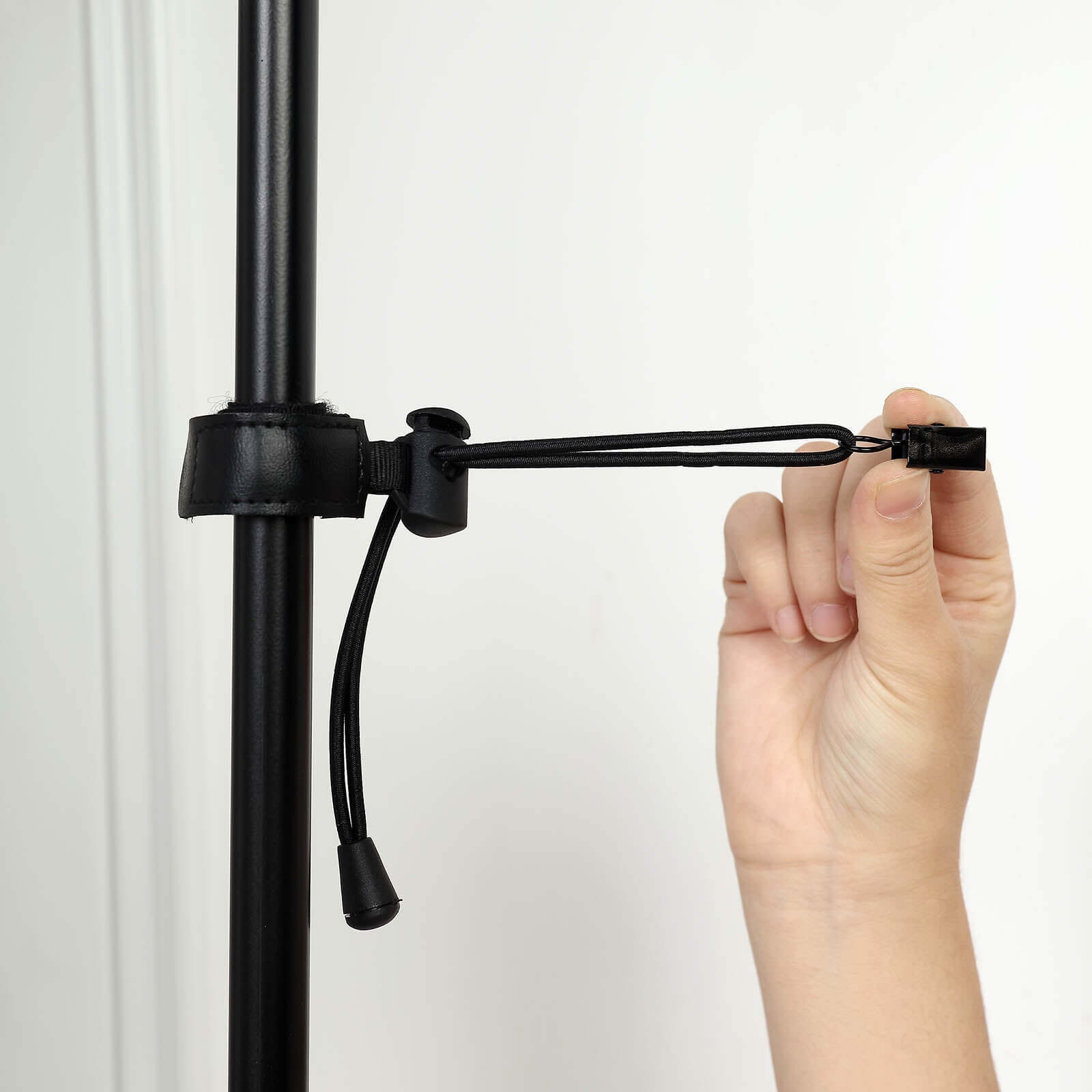8 Pack 16" Elastic String Photography Backdrop Clamps, Holder Clips