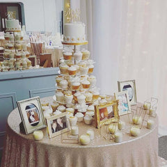 14" Round Clear Acrylic Cake and Cupcake Display Stand Plates, DIY