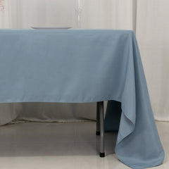 Premium Polyester 60"x126" Rectangle Tablecloth Dusty Blue - Stain-Resistant 220GSM Finish Table Cover