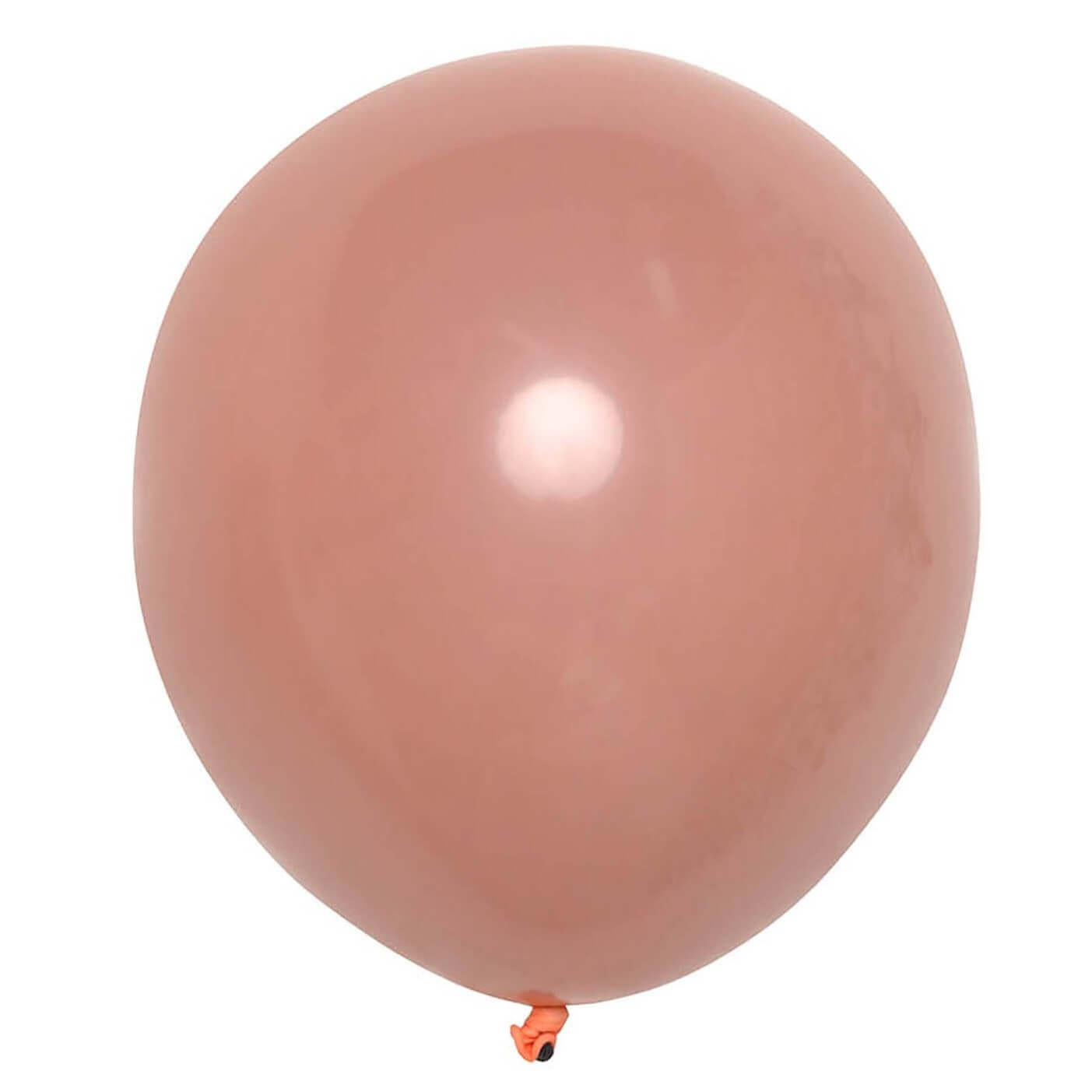 25 Pack 10" Matte Dusty Rose Double Stuffed Prepacked Latex Balloons