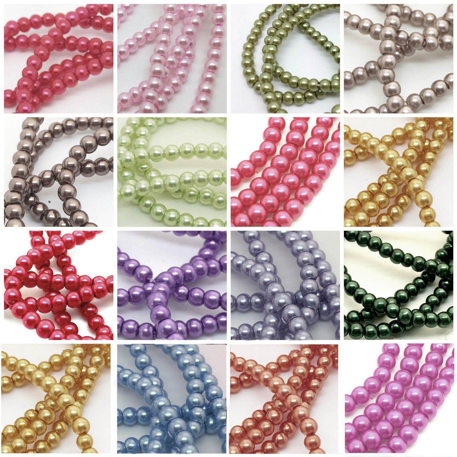 1000-Pack Faux Craft Pearl Beads Metallic Gold - Smooth Beads with Holes for Vase Filler Jewelry Making Bridal Accessories & Event Decor 10mm