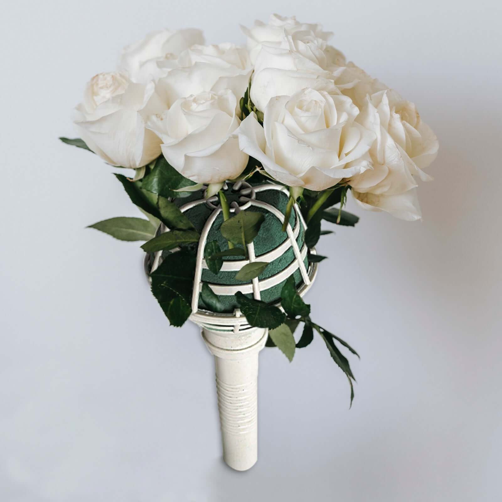 6 Pack 7" Foam DIY Flower Bouquet Holders, DIY Centerpiece Filler