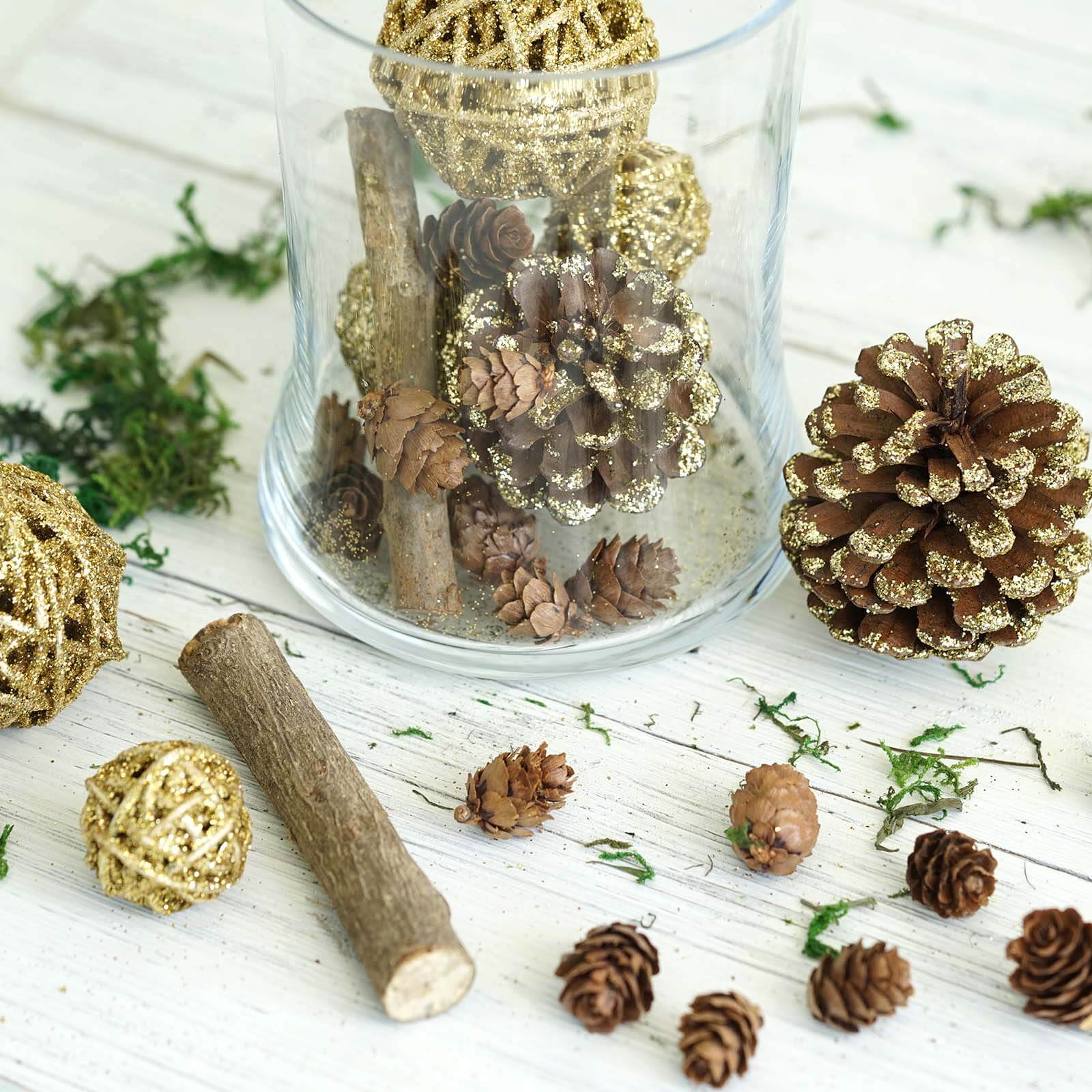 26-Pack Dried Potpourri Vase Fillers Assorted Summer Natural - Decorative DIY Craft Projects
