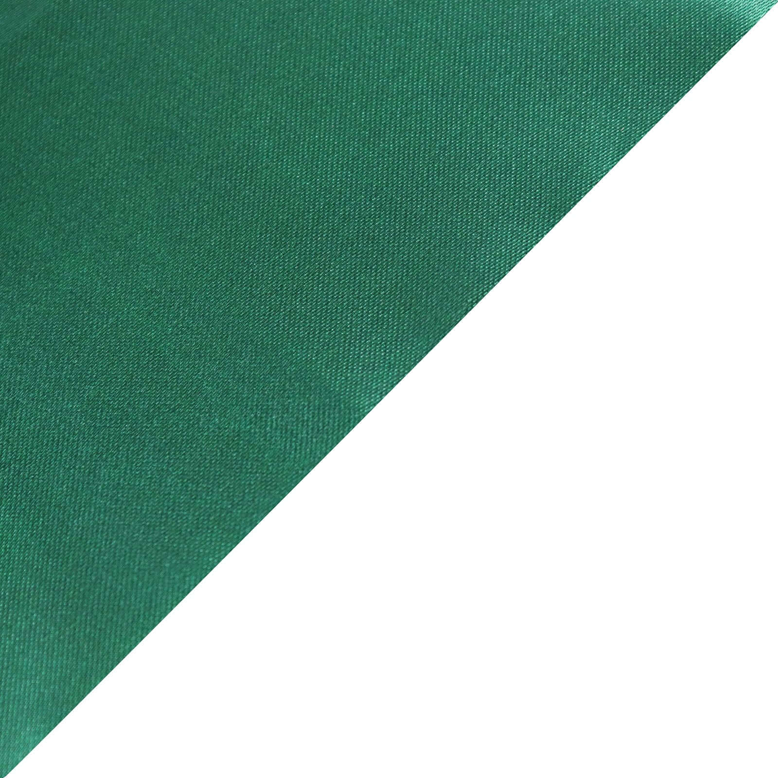 12"x10yd Hunter Emerald Green Satin Fabric Bolt, DIY Craft Wholesale Fabric