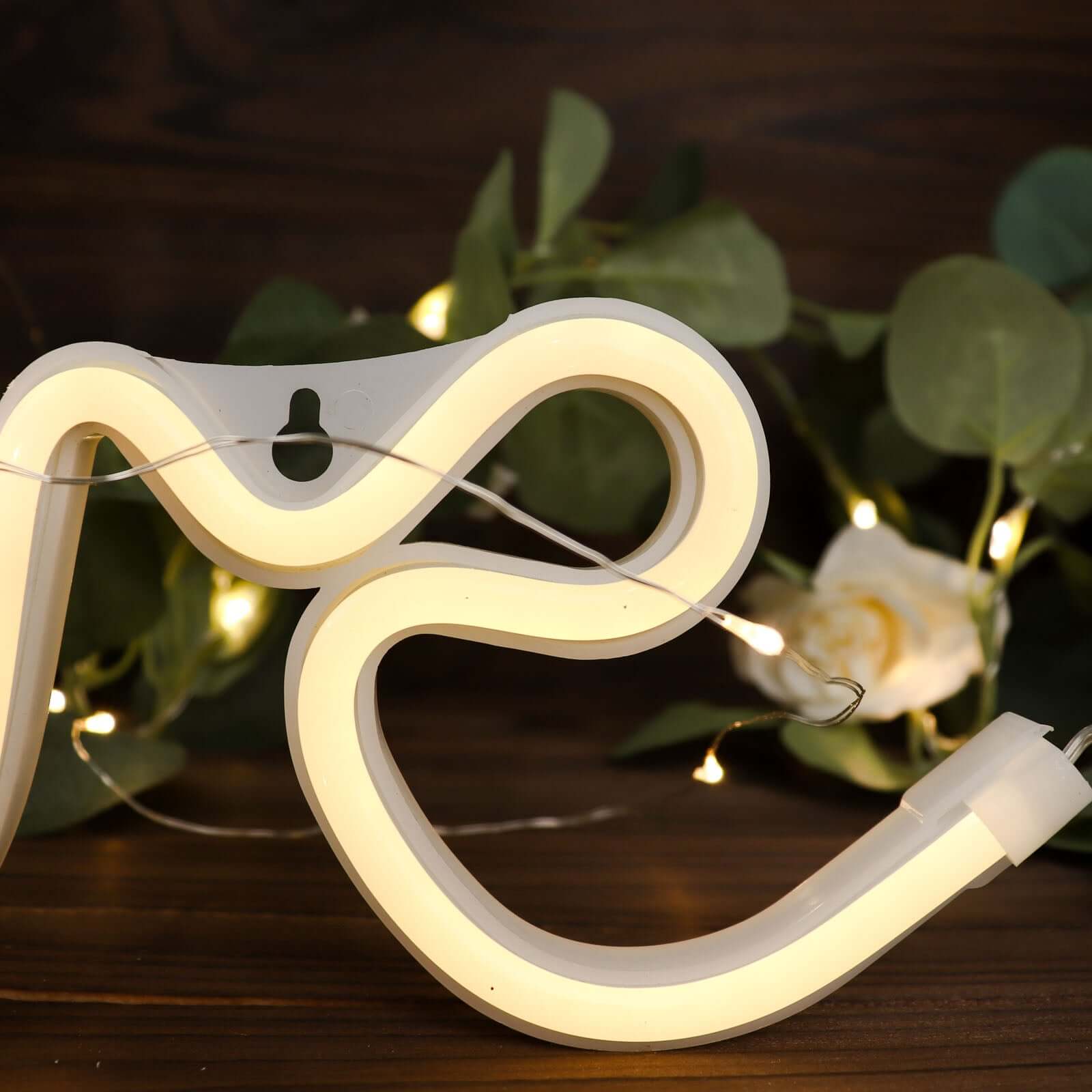 13" Love Neon Light Sign, LED Reusable Wall Decor Lights USB and Battery Operated