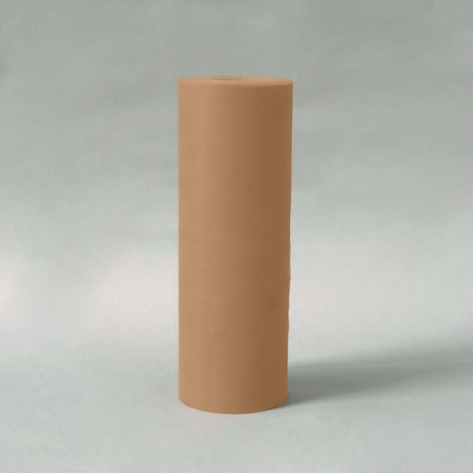 12"x100 Yards Natural Tulle Fabric Bolt, Sheer Fabric Spool Roll For Crafts