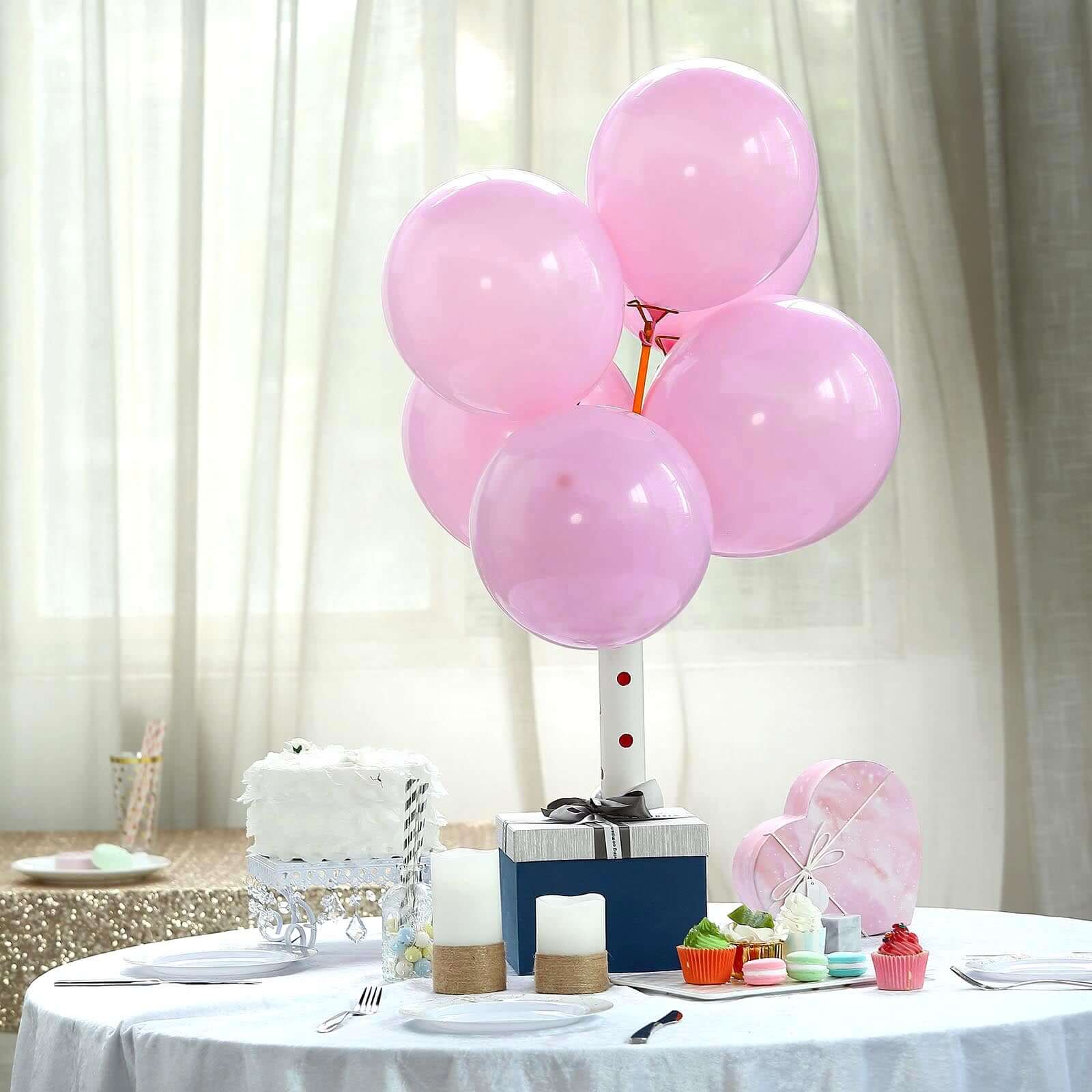 25 Pack 12" Matte Pastel Lavender Lilac Helium or Air Latex Party Balloons
