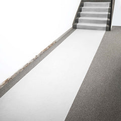 40"x100ft White PVC Aisle Runner