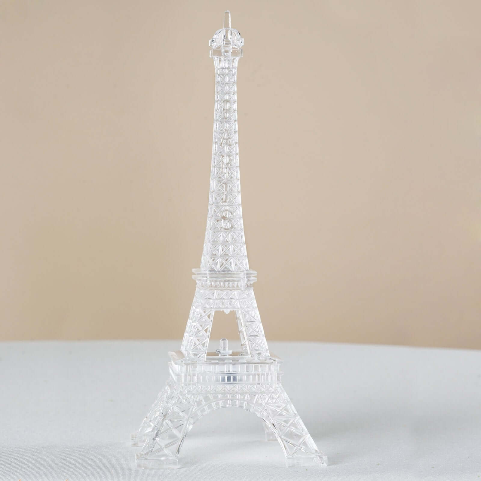 LED Centerpiece Eiffel Tower Design Color Changing - Light Up Night Party Decor 10"