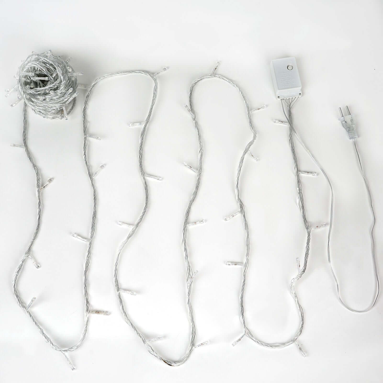 30ft Warm White 100 LED Connectable String Lights, 120V Fairy Lights
