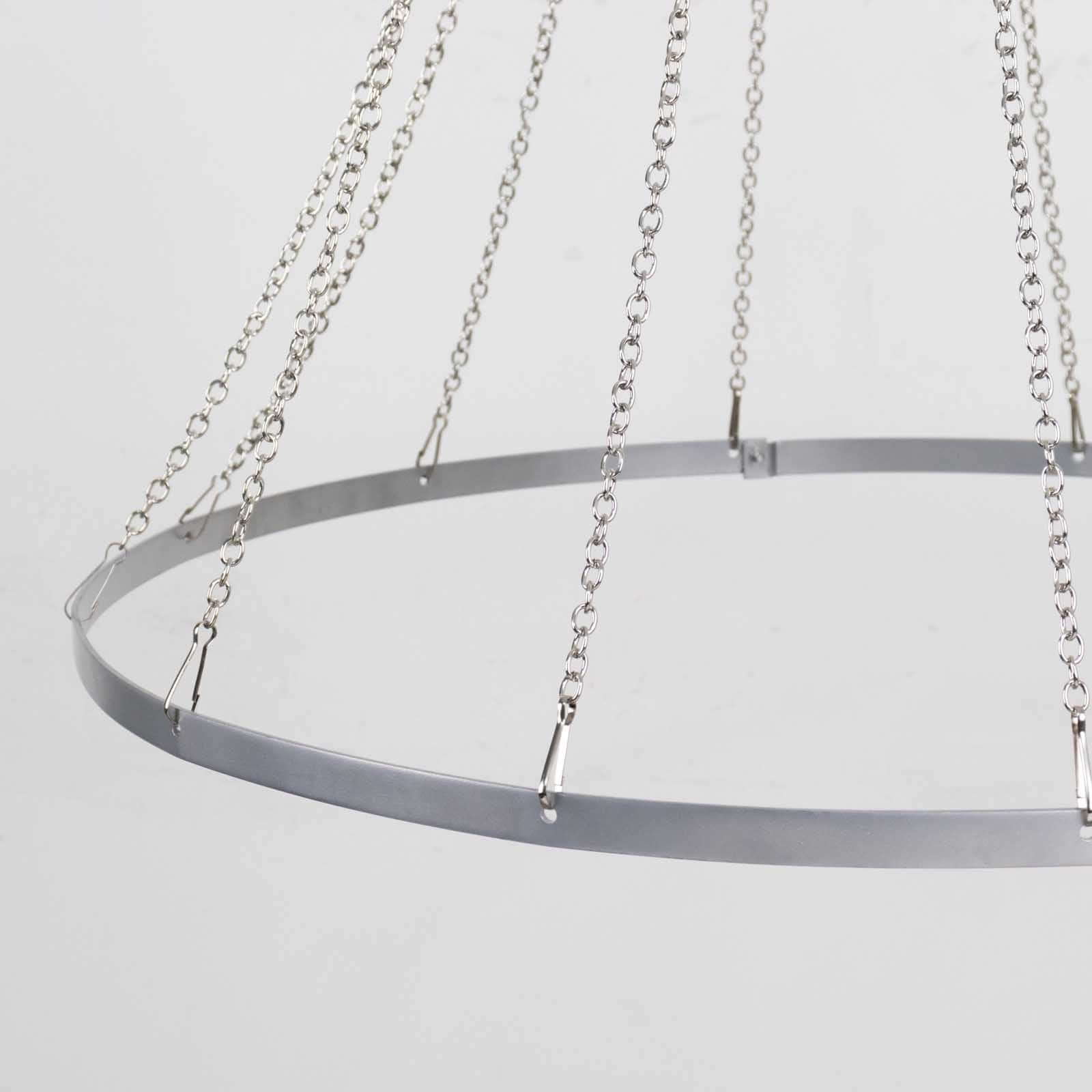 30" Hanging Hoop Ring Hardware For 12-Panel Ceiling Drapes and FREE Tool Kit
