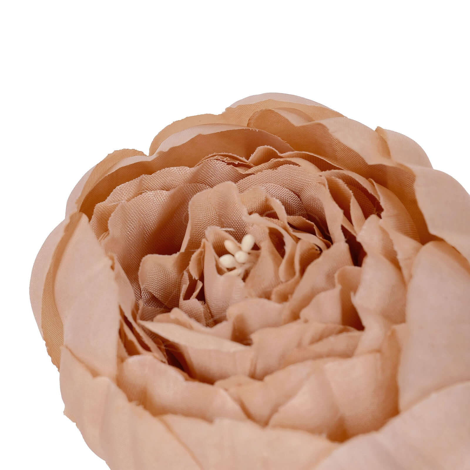 10 Pack 3" Mauve Artificial Silk DIY Craft Peony Flower Heads