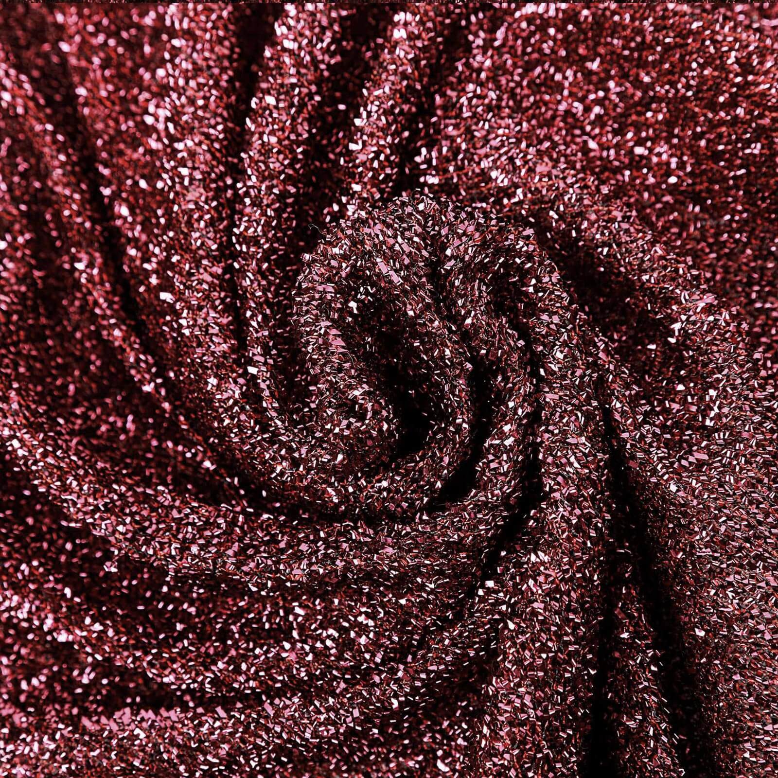 20ftx10ft Burgundy Metallic Shimmer Tinsel Event Curtain Drapes, Backdrop Event Panel