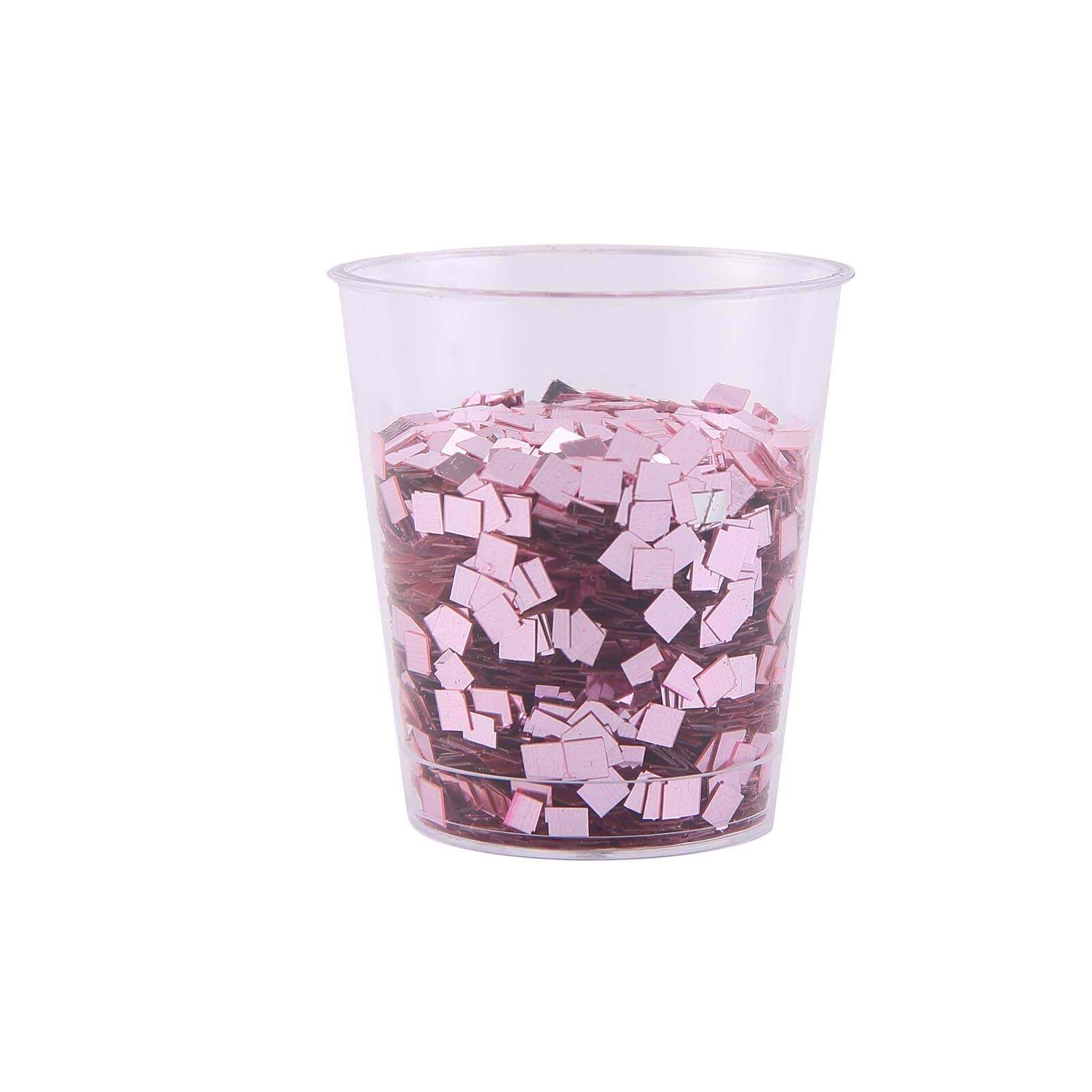 Chunky Glitter Metallic Pink - Nontoxic Confetti Glitter for Fun DIY Projects Kids' Crafts Resin Art & Festival Decor 50g Bag