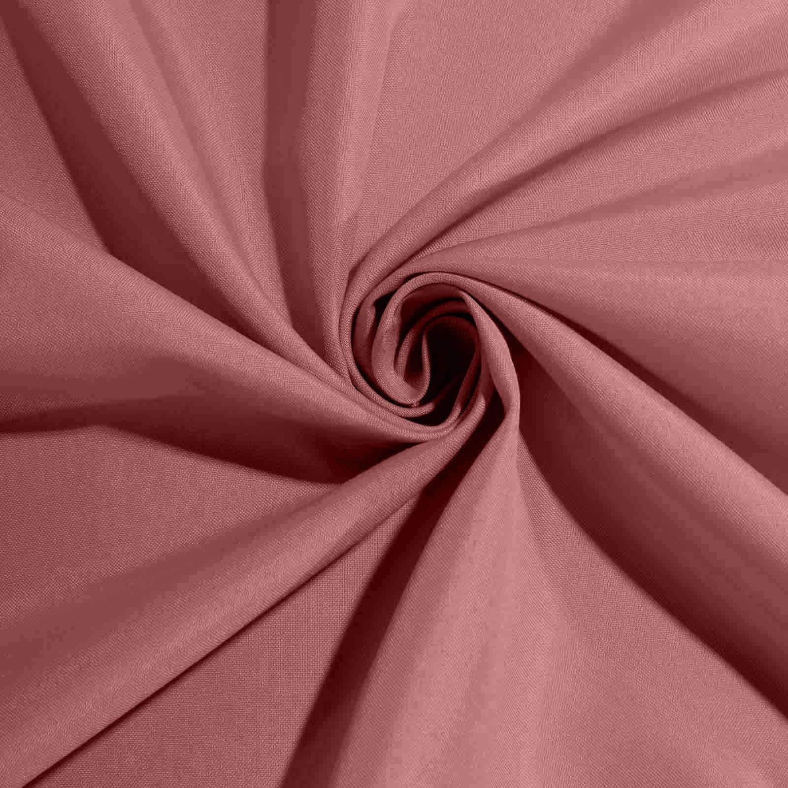 5 Pack Cinnamon Rose Seamless Cloth Dinner Napkins, Wrinkle Resistant Linen 17"x17"