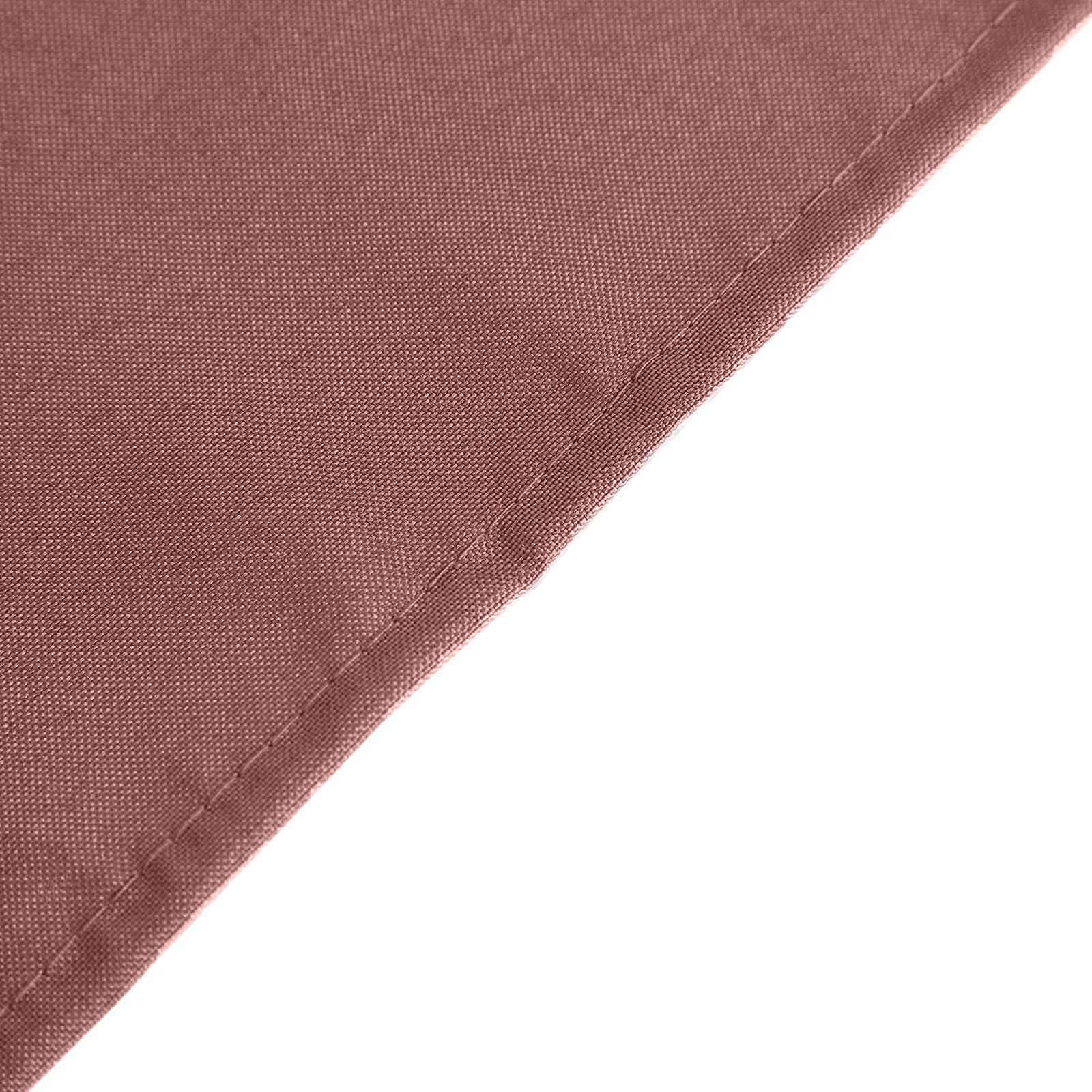 Polyester Square 54"x54" Tablecloth Cinnamon Rose - Wrinkle-Resistant & Durable Table Cover