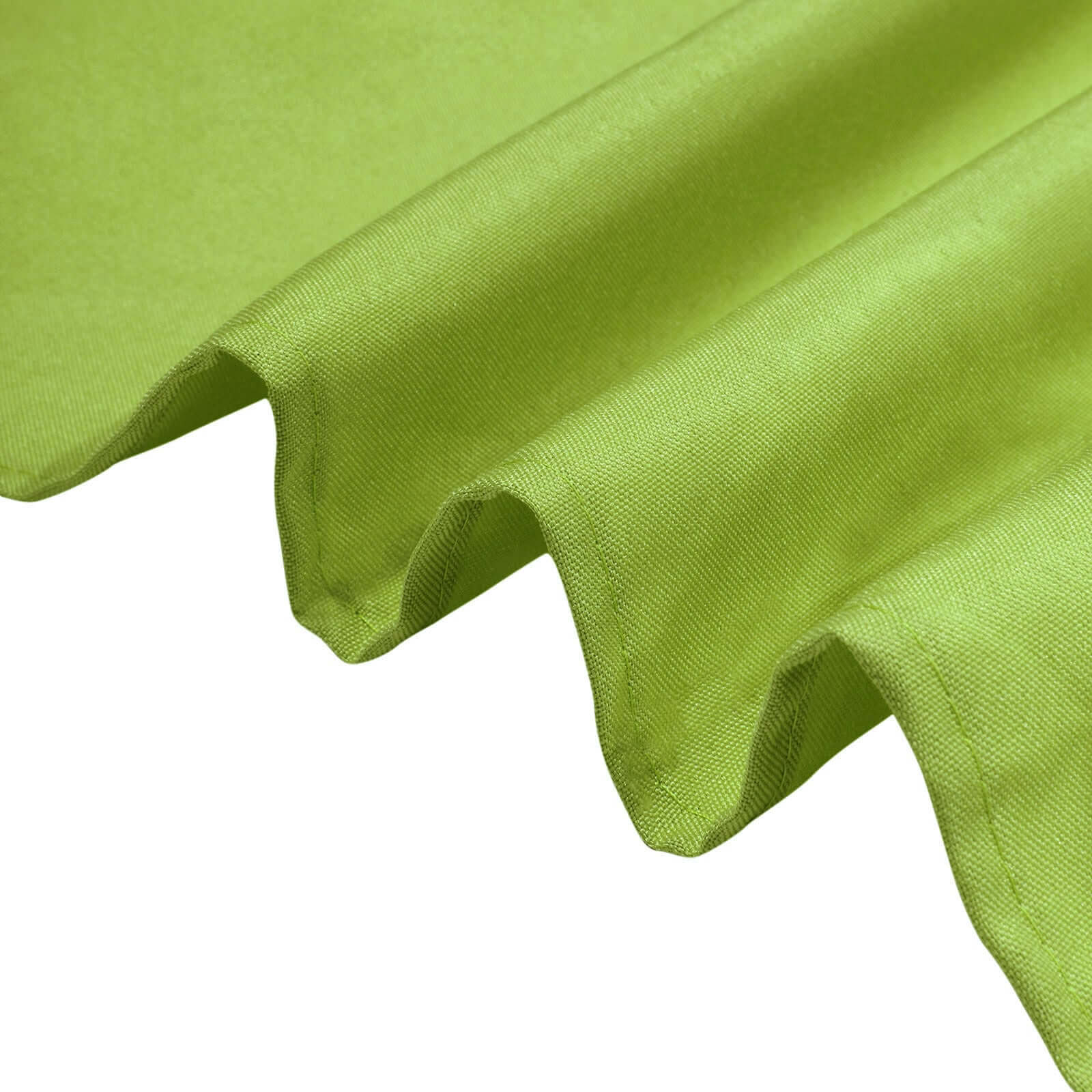 Polyester Square 54"x54" Tablecloth Apple Green - Wrinkle-Resistant & Durable Table Cover