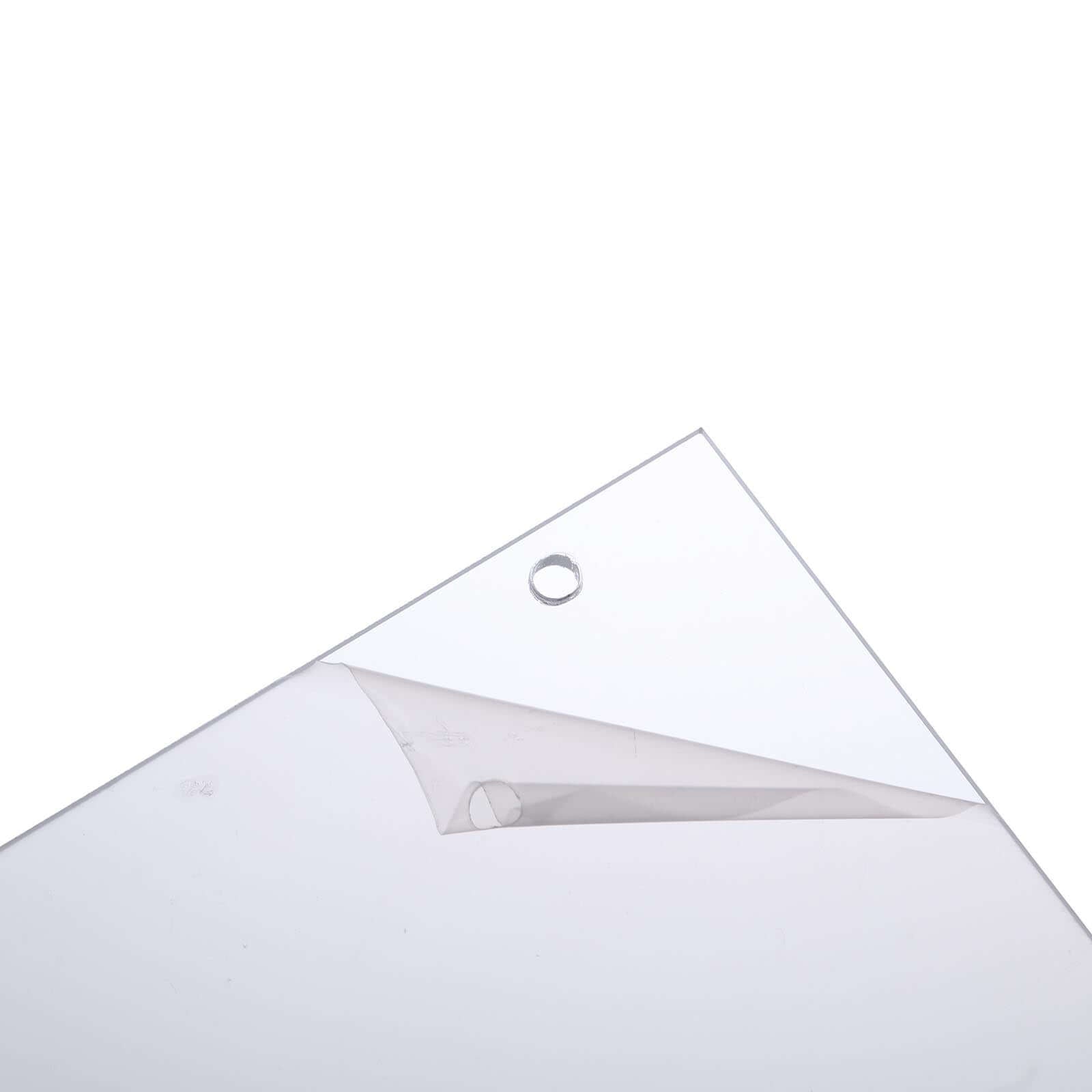 40" Floor Standing Clear Acrylic Display Box, Transparent Pedestal Riser with Interchangeable Lid and Base