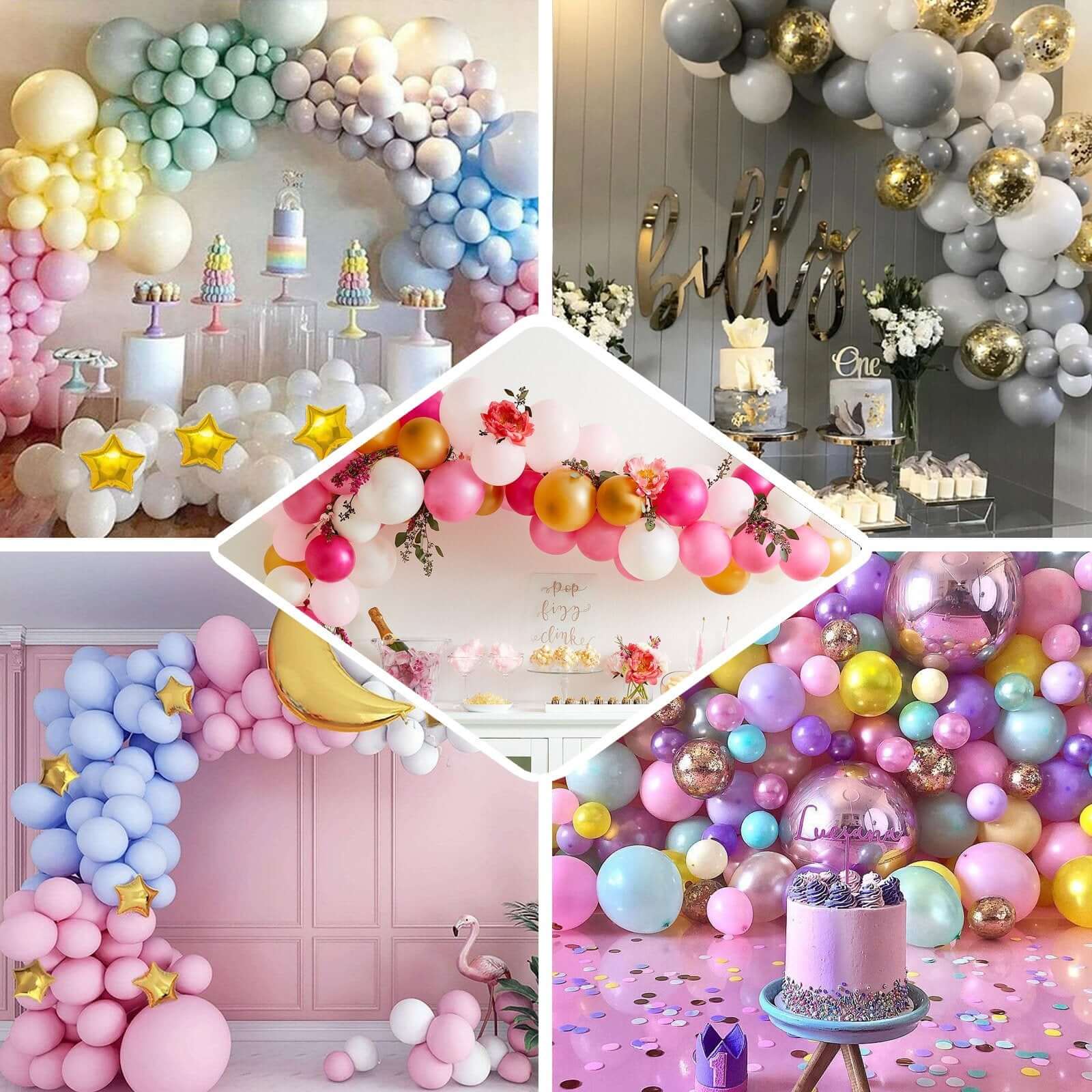 25 Pack 12" Matte Pastel Violet Amethyst Helium Air Latex Party Balloons