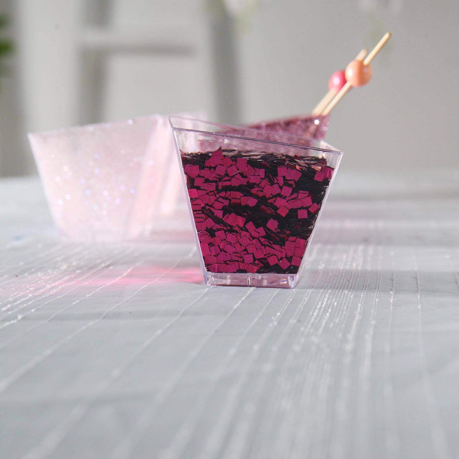 Chunky Glitter Metallic Hot Pink - Nontoxic Confetti Glitter for Fun DIY Projects Kids' Crafts Resin Art & Festival Decor 50g Bag